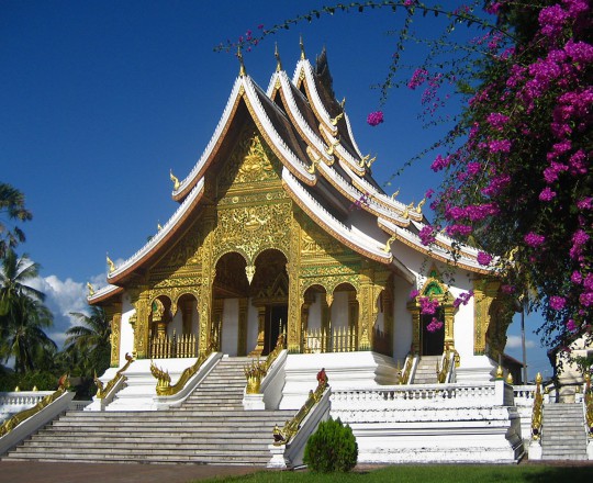 Tempel in Luang Prabang, Laos 