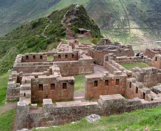 Bergfeste Pisac, Peru