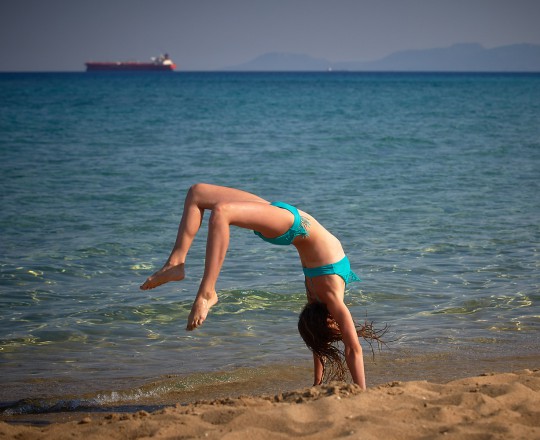 Sport am Strand